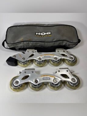 Freedom Power Hog Men's Inline Skate Frames with Wheels and bag
